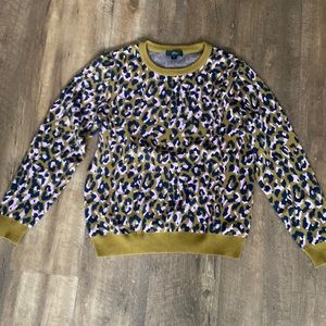 J Crew Leopard Sweater